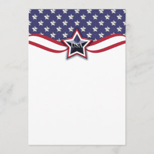 Politische Kampagne Wahl Patriotic 4. Juli Einladung