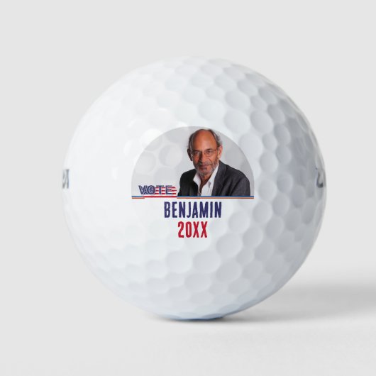 Politische Kampagne zur Wahl des Fotos Golfball (Vorderseite)