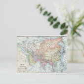 Politische Karte Asiens (1916) (Stehend Vorderseite)