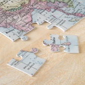 Politische Karte Asiens (1916) Puzzle (Seite)