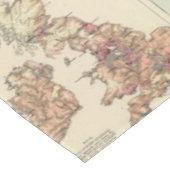 Politische Karte der britischen Inseln Tischdecke (Schrägansicht)