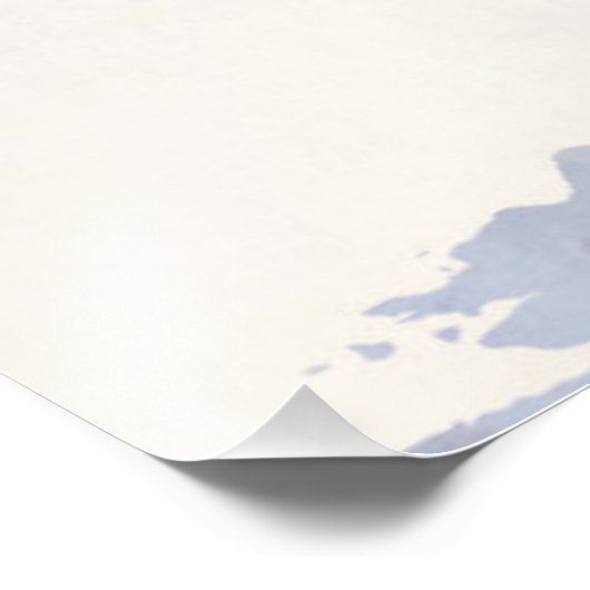 Politische Karte der Welt Fotodruck (Ecke)