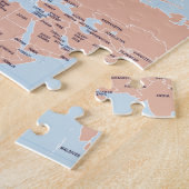 Politische Karte der Welt Puzzle (Seite)