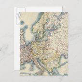 Politische Karte Europas (Vorne/Hinten)