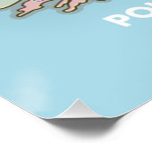 Politische Karte Irlands. Poster (Ecke)