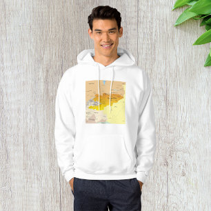 Politische Karte Kirgisistans und Zentralasiens Hoodie