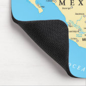 Politische Karte Mexikos Mousepad (Ecke)