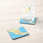 Politische Karte Mexikos Untersetzer (Rechte Seite)