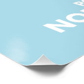 Politische Karte Nordirlands. Poster (Ecke)