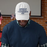 Politische Konferenz Amerikas Bestickte Baseballkappe<br><div class="desc">Ein klassischer Stil,  der so gut mit der Erholung der "American Political Conference" im Vintagen Stil passt!</div>
