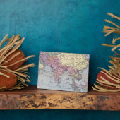 Politische Landkarte | Asien Fotoplatte (Seite)