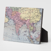 Politische Landkarte | Asien Fotoplatte (Seite)