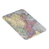 Politische Landkarte | Asien Magnet (Rechte Seite)