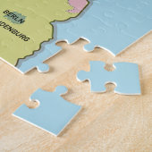 Politische Landkarte Deutschlands Puzzle (Seite)