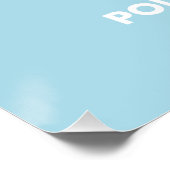 Politische Landkarte Frankreichs Poster (Ecke)