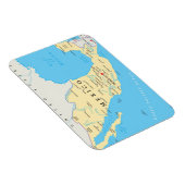 Politische Landkarte Mexikos Magnet (Rechte Seite)