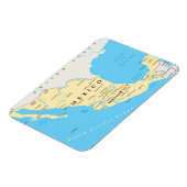 Politische Landkarte Mexikos Magnet (Linke Seite)