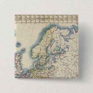 Politische Militärkarte Europas Button