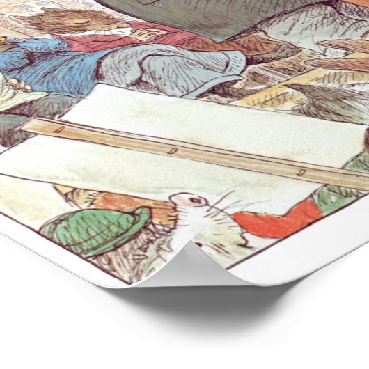 Politische Pieptwerbung Poster (Ecke)