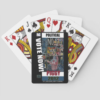 POLITISCHE PIGGIE SPIELKARTEN