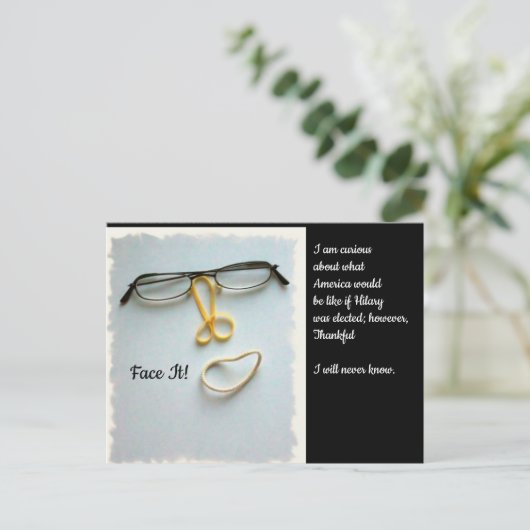 Politische Postkarte (Stehend Vorderseite)