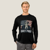 politische Satire Tri-Blend Shirt (Volle Vorderseite)