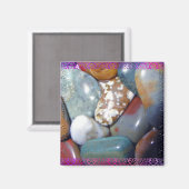 Politische Steine der Mama #1 Magnet (Vorderseite/Rückseite)