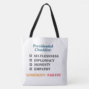 Politische Tasche, Anti-Trump-Tasche Tasche