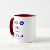 Politische Tasse von Mädchen (Vorderseite Links)