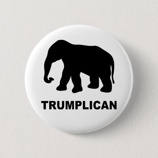 Politische Trumplican Button (Vorderseite)
