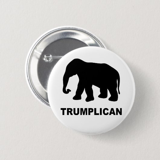 Politische Trumplican Button (Vorne & Hinten)