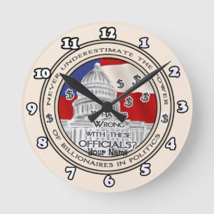 Politische Uhr billionaires