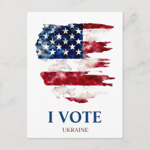 Politische Verteidigung der Ukraine Postkarte