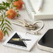 Politische Wahl in Amerika Schlüsselanhänger (Vorderseite rechts)