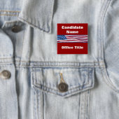 Politische Wahlkampfbuttons Button (Beispiel)