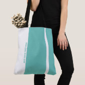 Politische Wasserfarben Moderne vertikale Linien Tasche (Von Nahem)