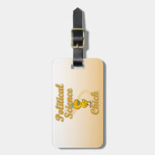 Politische Wissenschaft Gepäckanhänger (Vorderseite vertikal)