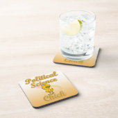 Politische Wissenschaft Getränkeuntersetzer (Rechte Seite)