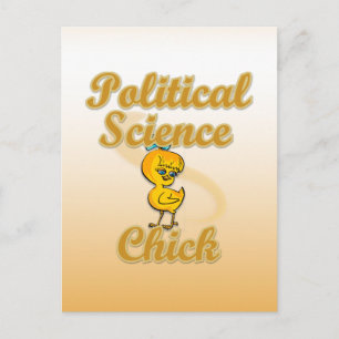 Politische Wissenschaft Postkarte