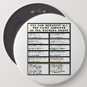 Politischer Button Funny SCOTUS Chefjustizgedicht (Vorne & Hinten)