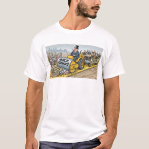 Politischer Cartoon T-Shirt