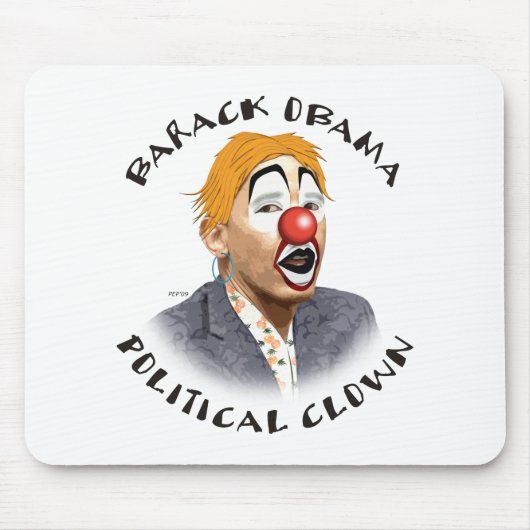 Politischer Clown Mousepad (Vorne)
