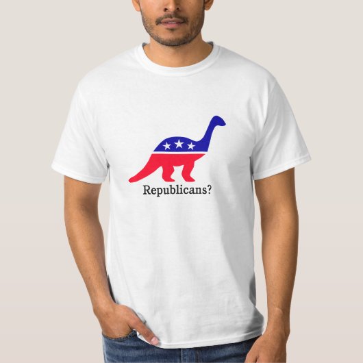 Politischer Dinosaurier? T-Shirt (Vorderseite)