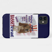 Politischer Humor im Basset Hound Case-Mate iPhone Hülle (Rückseite (Horizontal))