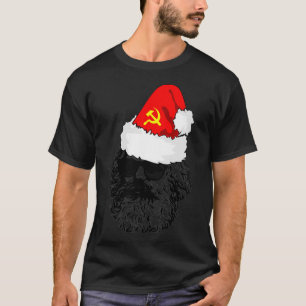 Politischer Karl Mar Santa Sozialismus Sozialist U T-Shirt