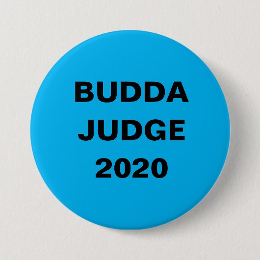 Politischer Knopf-Bürgermeister Peter Budda Button (Vorderseite)
