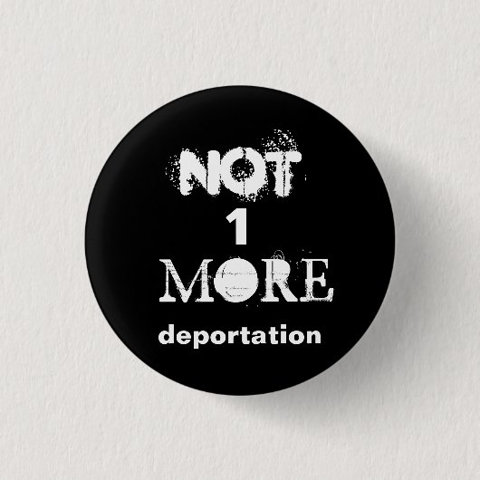Politischer Knopf "nicht mit einen weiteren Button (Vorderseite)
