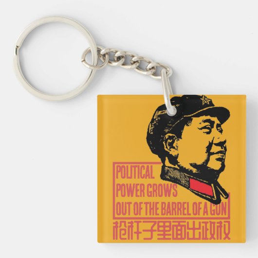 POLITISCHER POWER SCHLÜSSELANHÄNGER (Vorderseite)