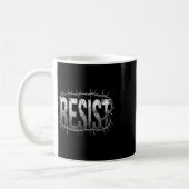 Politischer Protest bestehen _4 Kaffeetasse (Links)