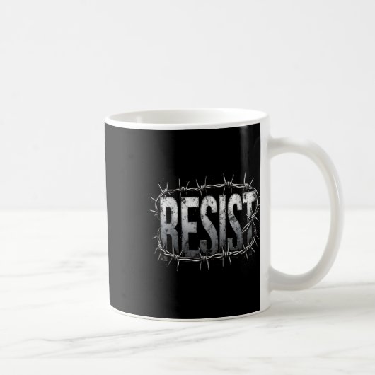 Politischer Protest bestehen _4 Kaffeetasse (Rechts)